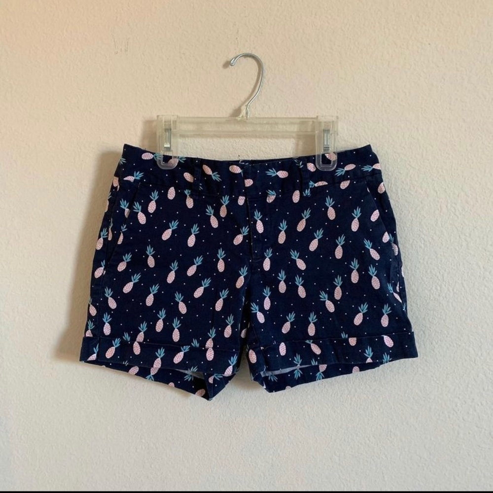 Pineapple pattern Maison Jules shorts
